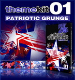 Editor's Themekit 01: Patriotic Grunge
