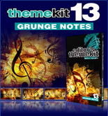 Editor's Themekit 13: Grunge Notes