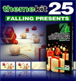 Editor's Themekit 25: Falling Presents